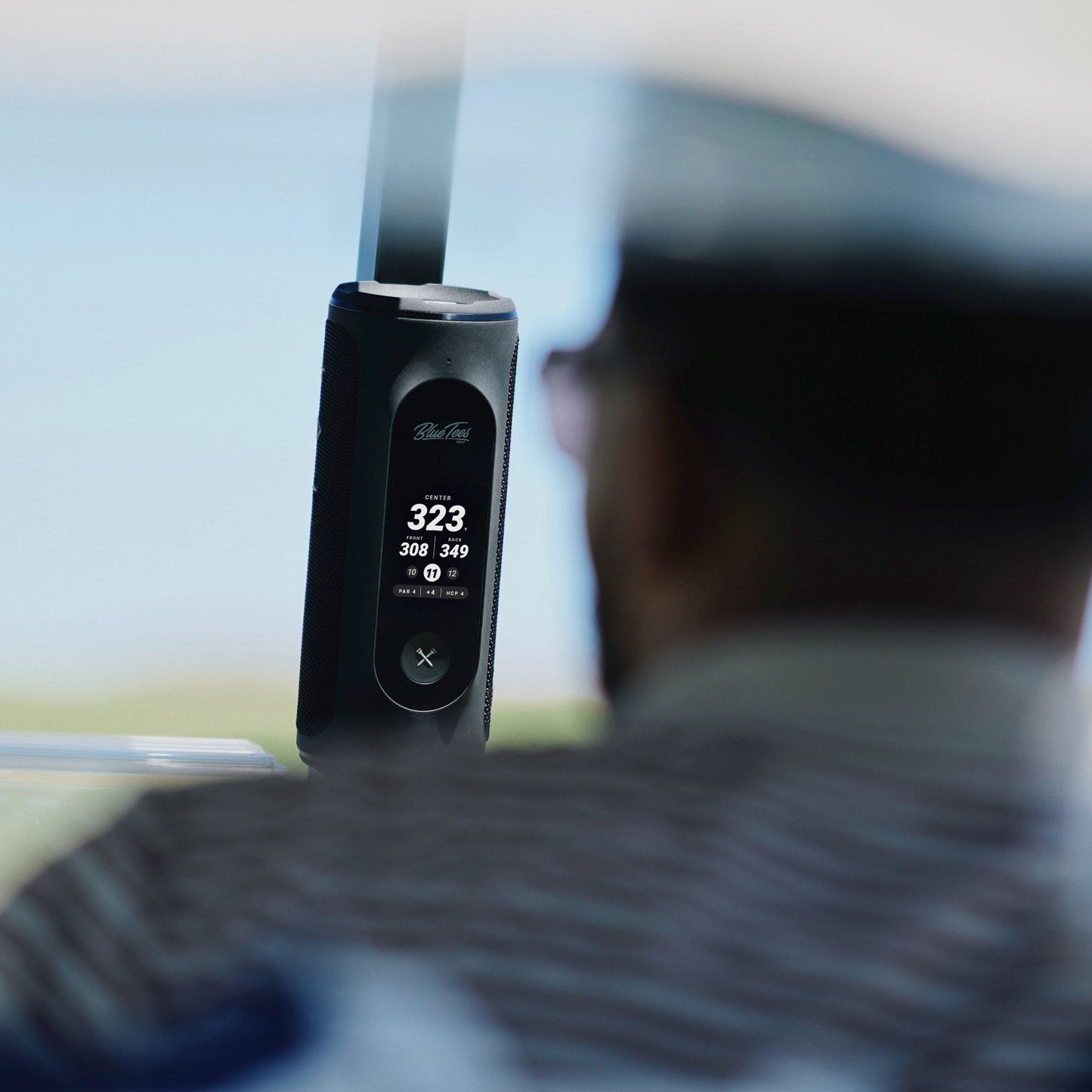 Blue Tees Golf Blue Tees Golf The Player+ Premium Magnetic GPS Golf Speaker