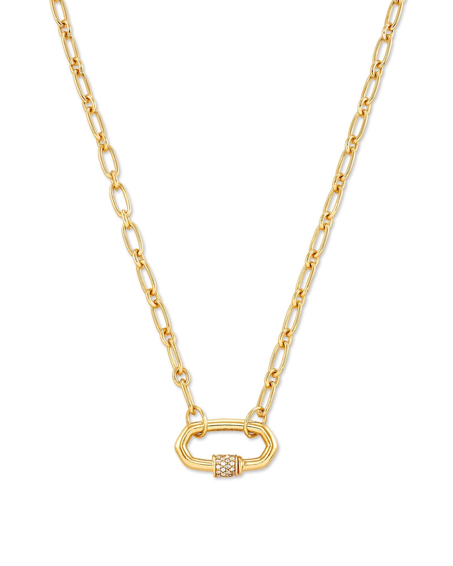 Kendra Scott Bristol Link Necklace, 18k Gold Vermeil
