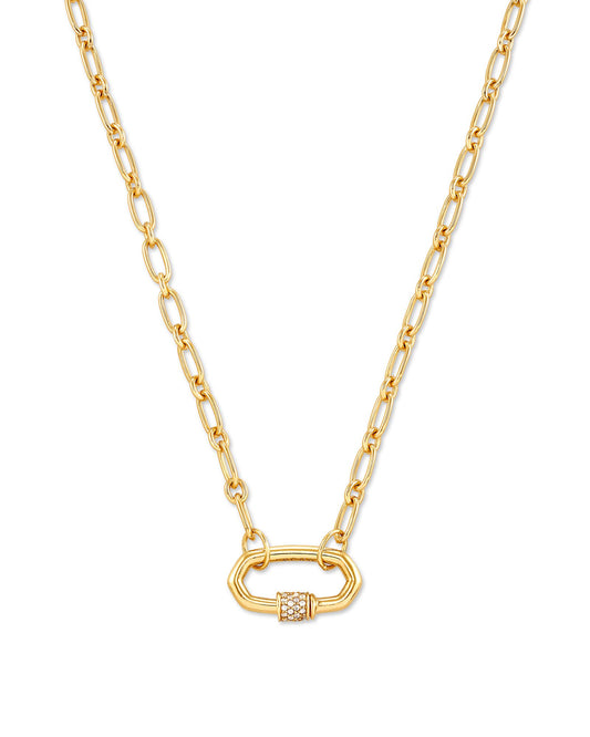Kendra Scott Bristol Link Necklace, 18k Gold Vermeil